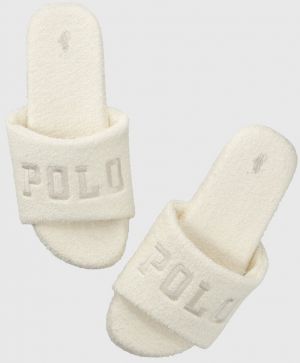 Papuče Polo Ralph Lauren Robin Platform béžová farba, RF104163