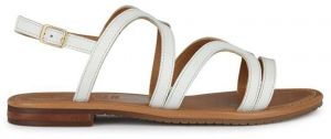 Kožené sandále Geox D SOZY S dámske, biela farba, D45LXY 0001J C1000