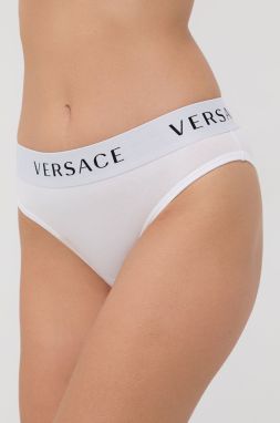 Nohavičky Versace biela farba, AUD04071