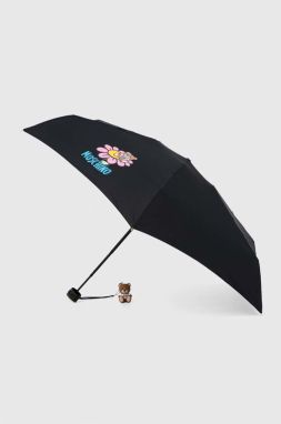 Detský dáždnik Moschino čierna farba, 8252 SUPERMINIA