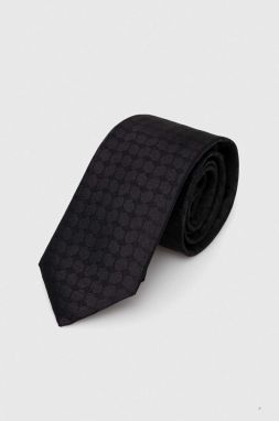 Hodvábna kravata Joop! čierna farba, 3003959810016700