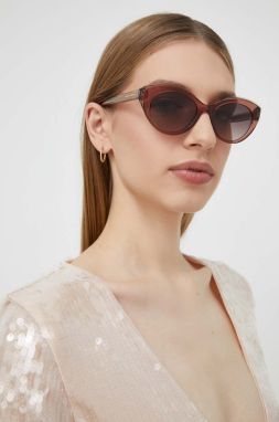 Slnečné okuliare Carolina Herrera dámske, ružová farba, HER 0250/S
