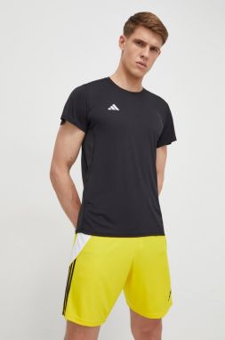Bežecké tričko adidas Performance Adizero čierna farba, jednofarebné, IN1156