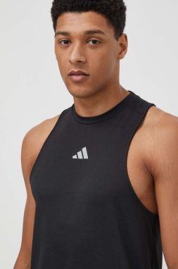 Tréningové tričko adidas Performance HIIT čierna farba, IL7127