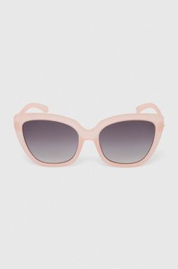 Slnečné okuliare Volcom dámske, ružová farba