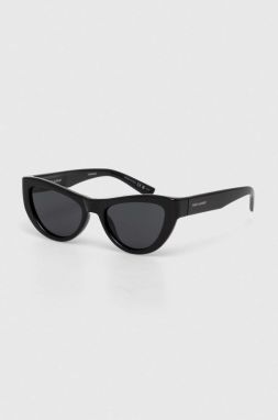 Slnečné okuliare Saint Laurent dámske, čierna farba, SL 676