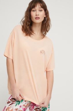 Tričko Roxy dámsky, oranžová farba, ERJZT05676