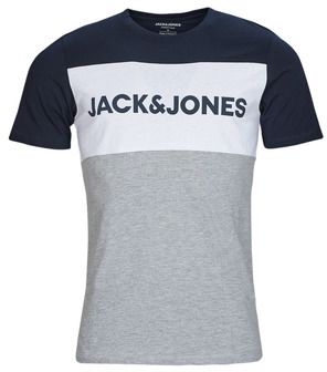 Tričká s krátkym rukávom Jack & Jones  JJELOGO BLOCKING TEE