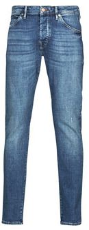 Džínsy Slim Scotch & Soda  Singel Slim Tapered Jeans In Organic Cotton  Blue Shift