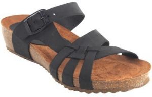 Univerzálna športová obuv Interbios  Dámske sandále INTER BIOS 5379 čierne