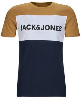 Tričká s krátkym rukávom Jack & Jones  JJELOGO BLOCKING TEE SS