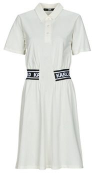 Krátke šaty Karl Lagerfeld  PIQUE POLO DRESS