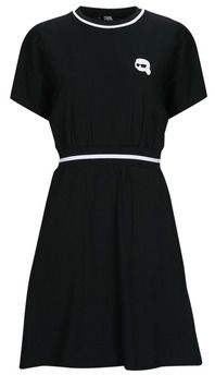 Krátke šaty Karl Lagerfeld  IKONIK 2.0 T-SHIRT DRESS
