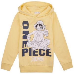 Mikiny Name it  NKMNALLE ONEPIECE SWEAT WH BRU  VDE