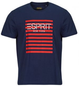 Tričká s krátkym rukávom Esprit  OCS LOGO STRIPE