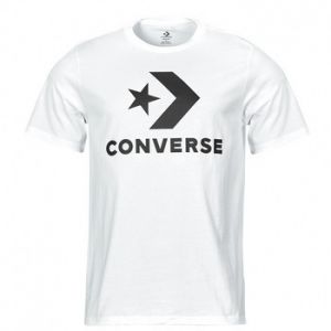 Tričká s krátkym rukávom Converse  STAR CHEVRON TEE WHITE