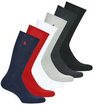 Športové ponožky Polo Ralph Lauren  ASX110 6 PACK COTTON