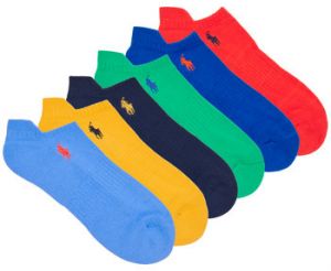 Športové ponožky Polo Ralph Lauren  ASX117-SOLIDS-PED-6 PACK