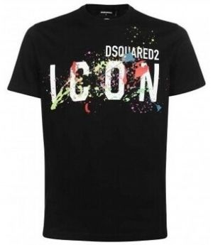 Mikiny Dsquared  T-Shirt Icon Homme blanc