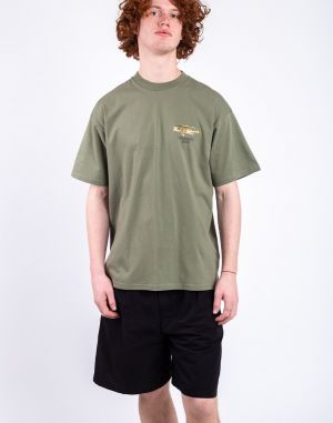 Carhartt WIP S/S Fish T-Shirt Dollar Green