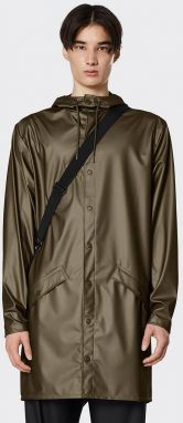 Khaki vodeodolný kabát Long Jacket