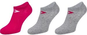Converse BASIC WOMEN LOW CUT 3PP Dámske ponožky, sivá, veľkosť