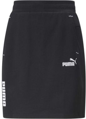 Puma POWE COLORBLOCK SKIRT Dámska sukňa, čierna, veľkosť
