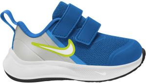 Nike STAR RUNNER 3 PSV Detská voľnočasová obuv, modrá, veľkosť 22
