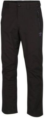 Umbro RICKLEY Pánske plátené zateplené nohavice, čierna, veľkosť