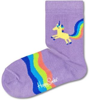 HAPPY SOCKS RAINBOW TAIL Detské  ponožky, fialová, veľkosť