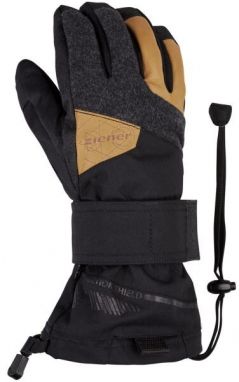 Ziener MAXIMUS AS Snowboardové rukavice, čierna, veľkosť