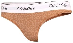 Calvin Klein THONG Dámske tangá, oranžová, veľkosť