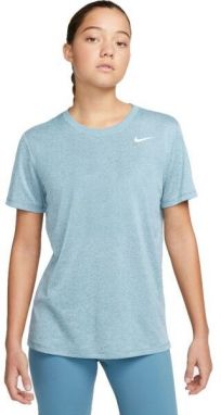 Nike NK DF TEE RLGD LBR Dámske tréningové tričko, svetlomodrá, veľkosť