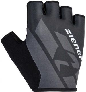 Ziener CRISANDER Pánske cyklistické rukavice, čierna, veľkosť