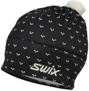 Swix TISTA Elegantná a hrejivá čiapka, čierna, veľkosť