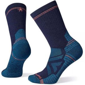 Smartwool W HIKE FULL CUSHION CREW Dámske outdoorové ponožky, tmavo modrá, veľkosť