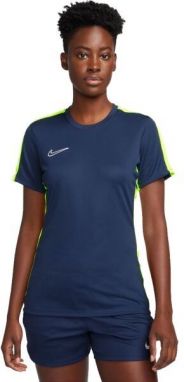Nike DRI-FIT ACADEMY Dámske futbalové tričko, tmavo modrá, veľkosť