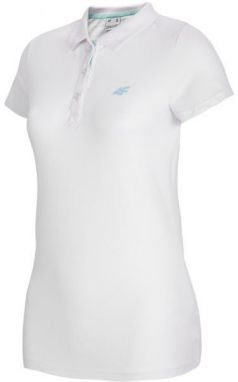 4F WOMEN´S T-SHIRT Dámske polo tričko, biela, veľkosť