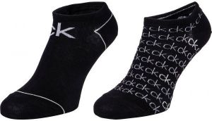 Calvin Klein WOMEN LINER 2P REPEAT LOGO CALLIE Dámske ponožky, čierna, veľkosť