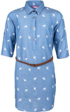 Lewro SANEM Dievčenská košeľa, modrá, veľkosť