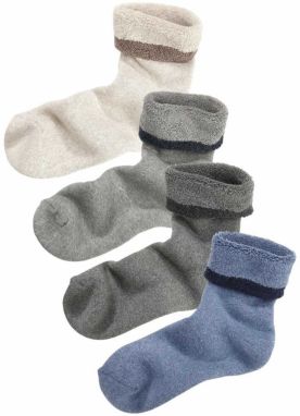 ARIZONA Ponožky  telová / dymovo modrá / tmavosivá