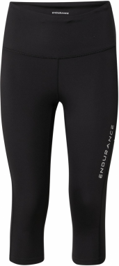 ENDURANCE Športové nohavice 'Energy'  čierna / biela