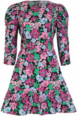 Dorothy Perkins Tall Šaty  svetlomodrá / zelená / ružová / rosé / čierna