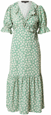 Dorothy Perkins Šaty  zelená / biela