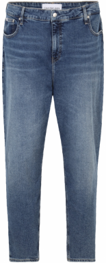 Calvin Klein Jeans Curve Džínsy 'Mom'  modrá denim