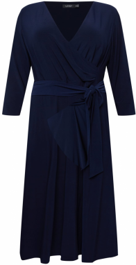 Lauren Ralph Lauren Plus Šaty 'LYNA'  námornícka modrá