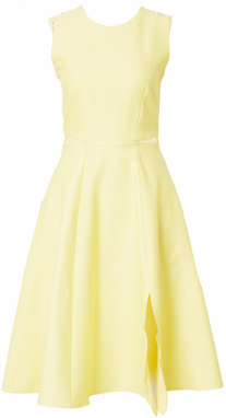 Closet London Kokteilové šaty  žltá