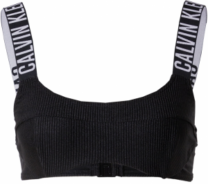 Calvin Klein Swimwear Bikinový top 'Intense Power'  svetlosivá / čierna