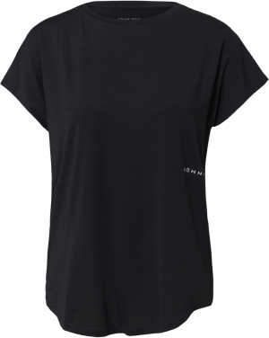 Röhnisch Funkčné tričko 'ELI'  čierna / biela