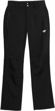 4F Outdoorové nohavice  čierna / biela
